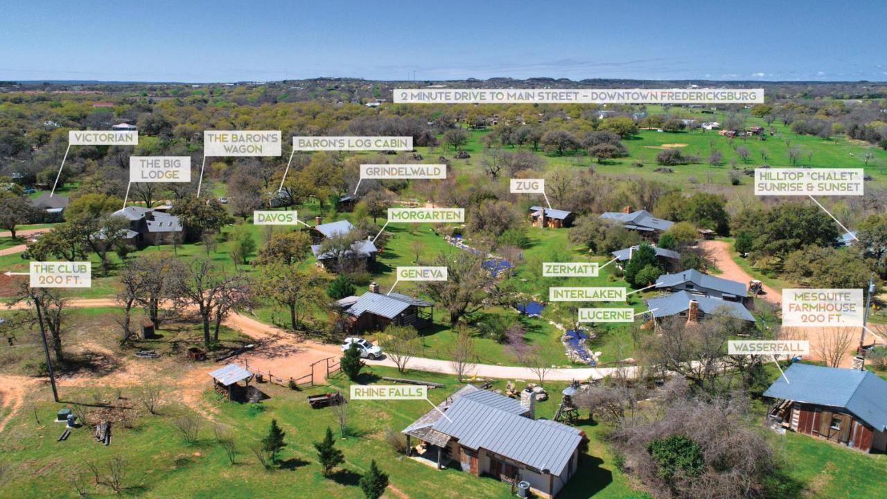 Barons Creekside Resort Fredericksburg Exteriör bild